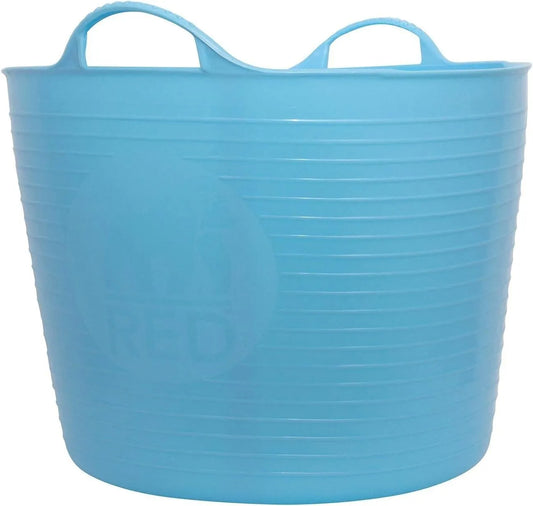 Gorilla Tub Eco Flexible Garden Builders Storage Tub Trug Bucket 36L - Sky Blue