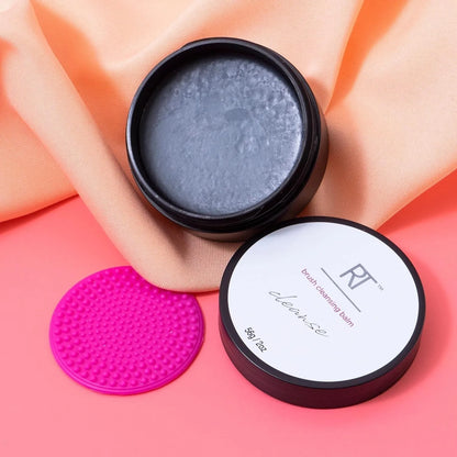 Real Techniques Brush Cleansing Balm with Deep Cleansing Pad Makeup Brush Care