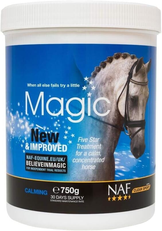 NAF 5 Star Magic Calmer: Horse Supplement for Calmness