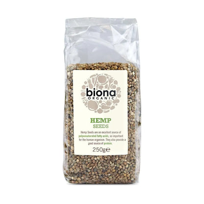 Biona Organic Hemp Seed - Omega-Rich Superfood