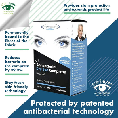 The Eye Doctor Essential Antibacterial Dry Eye Compress