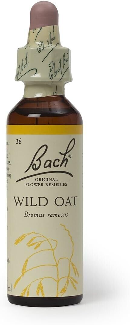 Bach Original Flower Remedy Wild Oat 20ml for Inner Harmony