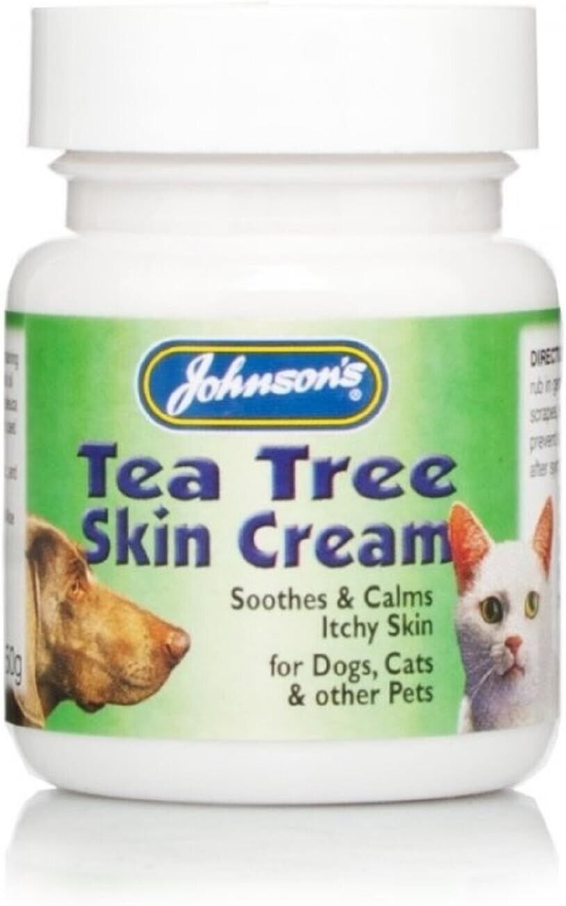 Johnsons Veterinary Skin Cream 50ml Lavender Aloe Vera