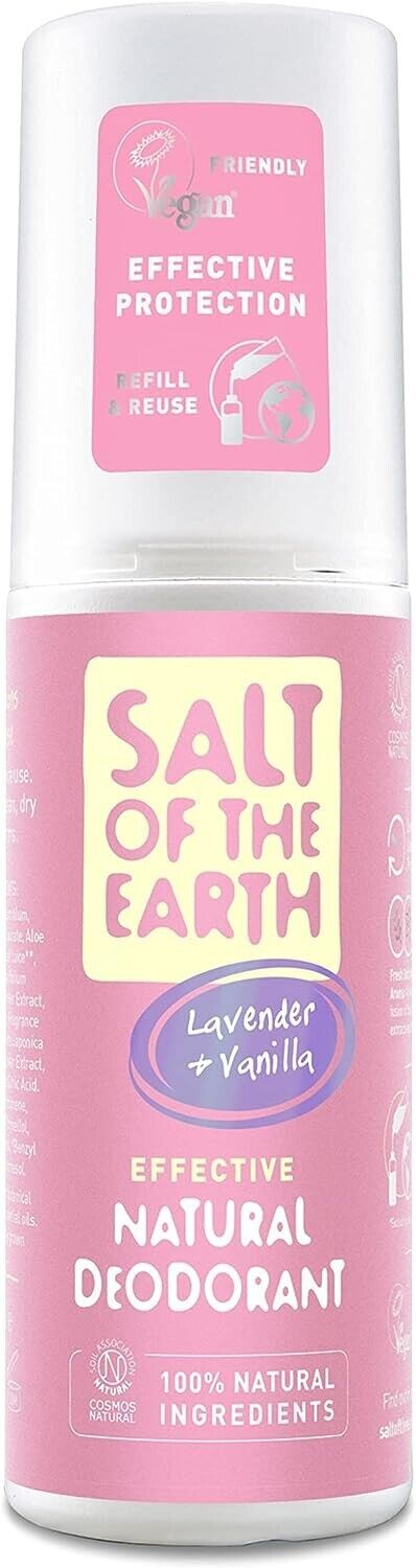 Salt of the Earth Lavender & Vanilla Deo Spray 100ml