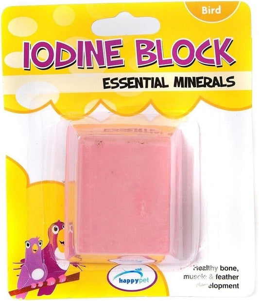 Iodine Block - 99GR For Budgies, Parrots, Cockatiels and More