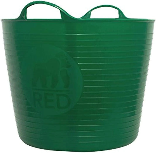 Gorilla Tub Eco Flexible Garden Builders Storage Tub Trug Bucket 36L - Green